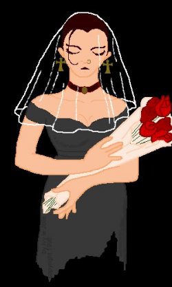 goth bride